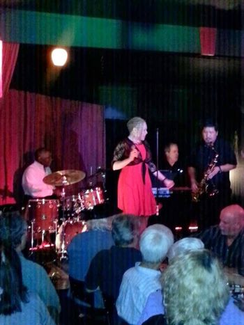 The Mel Brown Quartet at Christos, 5-31-13.  Sold out show!
