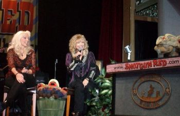 Miss Sheila, Me, on the "Shotgun Red" Show in Nashville Tenn..
