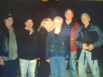 My band, "CenterStage" after a show with Singer/Songwritwer, "Jim Glaser"
