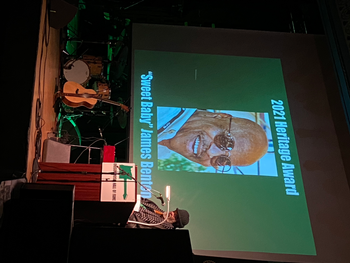 James being posthumously inducted into the Oregon Music Hall of Fame
