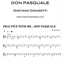 Don Pasquale - Practice exercises PDF