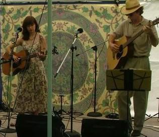 Nina Romanenko & Mike at Hills: Women & Their Music Concert at Harriet Beecher Stowe, Htd, CT '08
