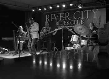Dwayne Dolphin Quartet @ River City Blues Club SR - Tim Warfield, Jr. - Dwayne - Jeff Stabley
