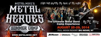 Metal Heroes Summer Camp
