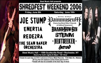 Shredfest at Steel Music Hall In Rochester, NY

