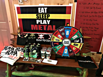 Our Carnival Of Chaos And That Metal Trivia Giveaway Segments Are Camp Favorites.
