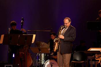 Joe Lovano with FSSA Jazz Ensemble - 2
