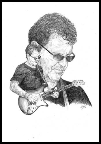 Gerry Lane A Drawing by Stephen Moss

