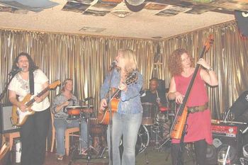 onstage with the Diane Durret band, sometime in 2006 at Darwin's (Marietta, GA)
