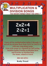Multiplication and Division Song DVD