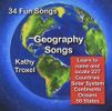 Geography Songs CD with lyrics: CD