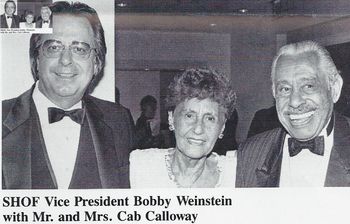 Bobby with Mr & Mrs Cab Calloway
