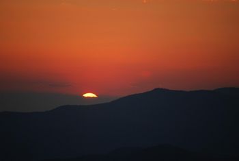 Sunset NC Mountains
