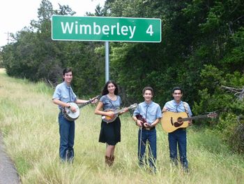 WimberleyBluegrassBand Four Miles outside of Wimberley, TX.  2013
