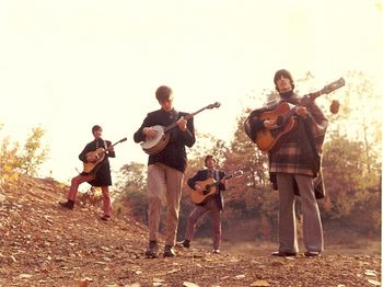 The Wooley Thumpers (1968) (left to right) Jerry Zolten, Peter Schwimmer, Frank Siegel, David Fox
