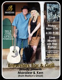 Maralee & Ken at Brewsters Bar & Grill in Galt!