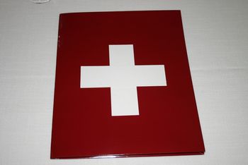 Swiss - menu holder
