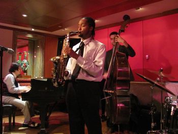 The Carl Bartlett, Jr. Quartet @ JAZZ at KITANO, NYC, on September 25, 2014
