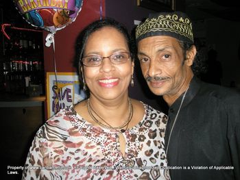 My Mom (The Birthday Girl) & My Uncle Dave Enjoying Life @ One Of My Shows!
