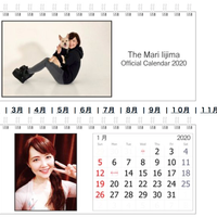 The Mari Iijima Official Desk Calendar 2020