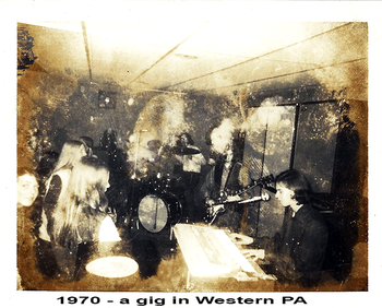 A live gig in Pittsburgh in 1970.
