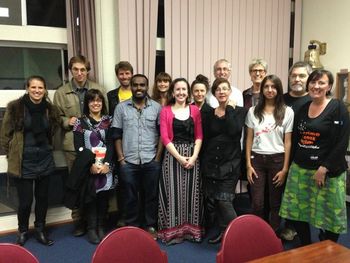With the Refugee Rights Action Network in WA after speaking at Freemantle Town Hall
