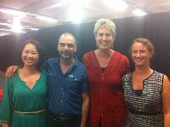 With authors Carina Hoag, Kooshya Carimi after a talk in WA
