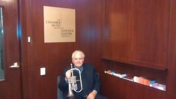 Outside the Chamber Music Society Played a gig across the hall on 11/7/17
