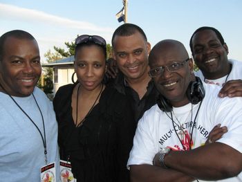 Black Ivory, Vannessa Jordan (President of The National R&B Music Society and Roy Parham
