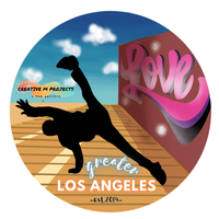 Greater LA Hip Hop Love Sticker