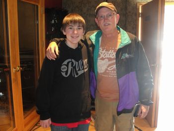 Me and Joe Spivey in the studio Joe plays with Vince Gill and other major acts
