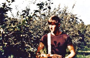 my brother apple-picking here in '68
