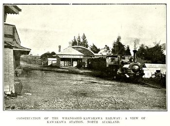 Completion of the Kawakawa railway station 1908...
