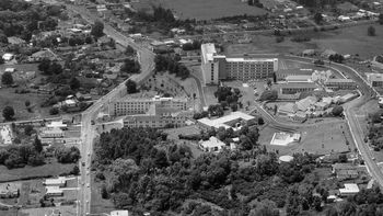 Whangarei Hospital...1965 I think the Horahora rugby club was there somewhere....where some of us played rugby in '65
