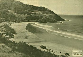 Ahipara 1982..started to become a very popular camping area around now.....
