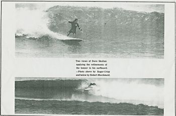 Dave Skullan ripping.....1971
