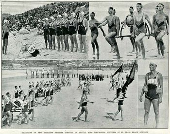 Competition and march past...just like we did..... 1946 St Clair Bch Dunedin
