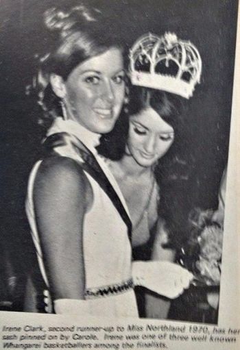 wow..all the girls seemed to be making the big time in 1970... Irene Clark...runner-up to Miss Northland
