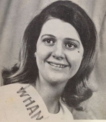 Delia Conaghan...representing the Whangarei cruising club summer of '69
