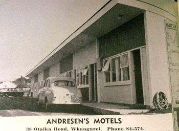 The Andresen's Motel...which a few of you may be familiar with... I guess Elaine's parents owned this...or have i got it wrong!!!...anyway Elaine Andresen could surf pretty good i knew that!!!..
