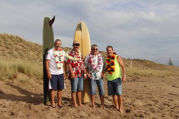 the 4 surfing King brothers
