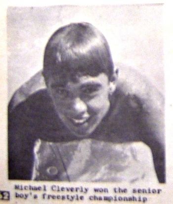 and there were some very talented people around NZ joining the surfing ranks then......... Michael Cleverly...another one of the growing ranks of 'The new breed"
