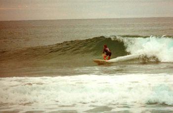 Brian Clarke on another sweet little Hora Hora wave...summer of '73
