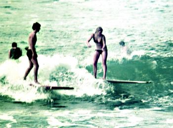 lots of girl surfers around by 1967.... Got an idea this is Bruce Ryans surfing buddy...Mary Marr!!
