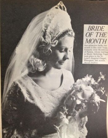 and one of our lovely Pataua girls..makes bride of the month... Julie Monkhouse...
