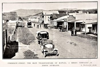 Kaitaia 1922 ..notice it was called North Auckland in those early days...
