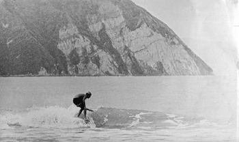 Alan Byrne - Tolaga Bay April '68....on the nose beautiful..
