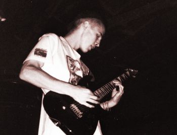 Live @ the Red Shed, Caro, Michigan, 1992.
