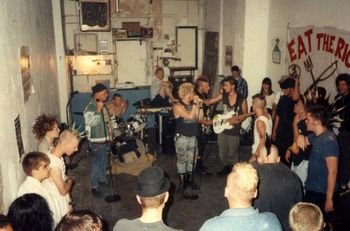 Social Outcast live W/ Civil Disobedience and ANTI-95 @ the 404 Willis, Detroit, Michigan, July 13th, 1991.
