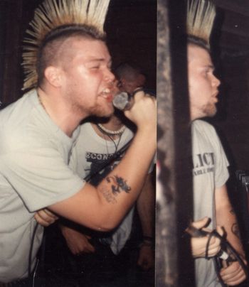 Live @ the T.A.C., Ann Arbor, Michigan, June 14th, 1992. Photo by and courtesy of Heather Brown.
